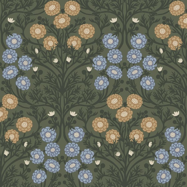 Galerie Wallpaper Product code: 14019 - Ekbacka Wallpaper Collection - Green Colours -  