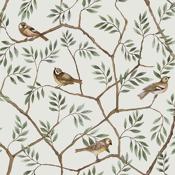 Galerie Wallpaper Product code: 27017 - Morgongava Wallpaper Collection - Green Brown Colours -  