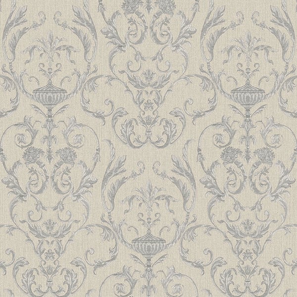 Galerie Wallpaper Product code: 95507 - Ornamenta 2 Wallpaper Collection - Silver Grey Colours -  