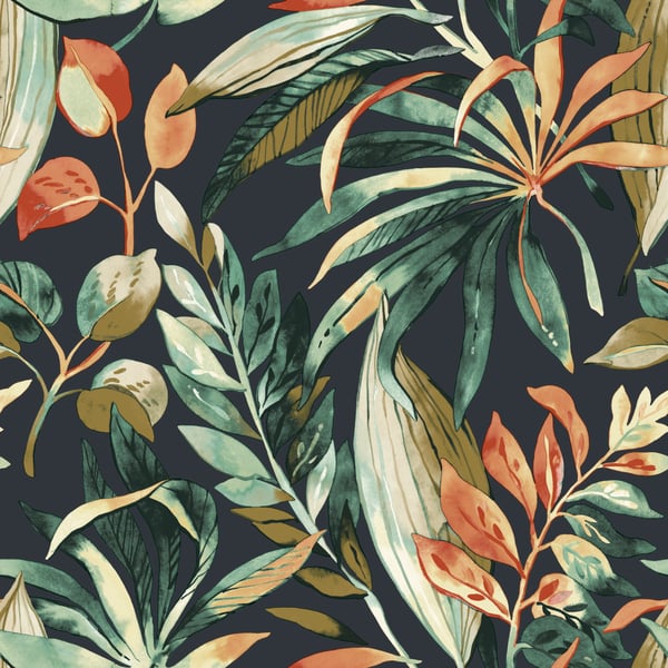 Galerie Wallpaper Product code: A71202 - Karuna Wallpaper Collection - Orange Colours -  