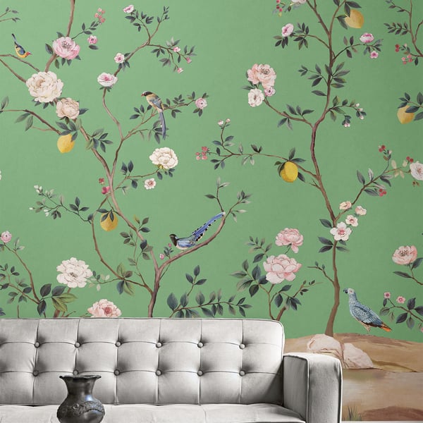 Galerie Wallpaper Product code: DB31804M_2 - Daisy Bennett Wallpaper Collection - Greens Colours -  