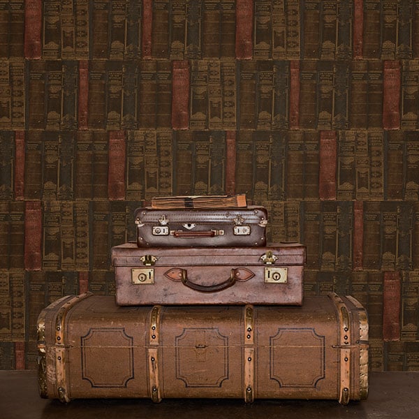 Galerie Wallpaper Product code: G56132R - Nostalgie Wallpaper Collection - Brown Colours -  