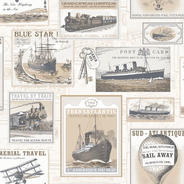 Galerie Wallpaper Product code: G56145 - Nostalgie Wallpaper Collection - Beige Colours -  