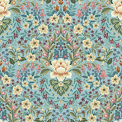 Galerie Wallcoverings Product Code: 18518 - Into The Wild Wallpaper Collection Galerie Wallcoverings Product Code 18518 - Into The Wild Wallpaper Collection - Blue Colours - Floral Damask Design
