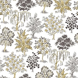Galerie Wallcoverings Product Code: 18557 - Into The Wild Wallpaper Collection Galerie Wallcoverings Product Code 18557 - Into The Wild Wallpaper Collection - Yellow Colours - Alberi Trees Design
