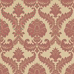 Galerie Wallcoverings Product Code: 23608 - Italian Classics 4 Wallpaper Collection Galerie Wallcoverings Product Code 23608 - Italian Classics 4 Wallpaper Collection - Red Gold Colours - Traditional Damask Design