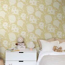 Galerie Wallcoverings Product Code: 29002 - Resan Wallpaper Collection Galerie Wallcoverings Product Code 29002 - Resan Wallpaper Collection - Yellow Colours - Ballongerna Design