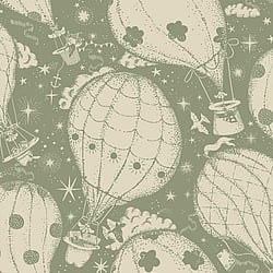 Galerie Wallcoverings Product Code: 29004 - Resan Wallpaper Collection Galerie Wallcoverings Product Code 29004 - Resan Wallpaper Collection - Green Colours - Ballongerna Design