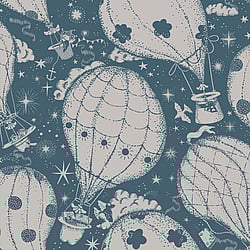 Galerie Wallcoverings Product Code: 29006 - Resan Wallpaper Collection Galerie Wallcoverings Product Code 29006 - Resan Wallpaper Collection - Dark blue Colours - Ballongerna Design