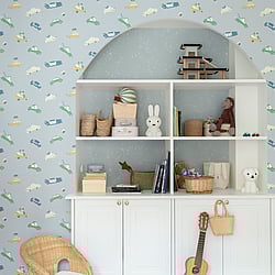 Galerie Wallcoverings Product Code: 29013 - Resan Wallpaper Collection Galerie Wallcoverings Product Code 29013 - Resan Wallpaper Collection - Light blue Colours - Bilarna Design