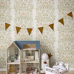 Galerie Wallcoverings Product Code: 29025 - Resan Wallpaper Collection Galerie Wallcoverings Product Code 29025 - Resan Wallpaper Collection - Beige green Colours - Cirkus Design