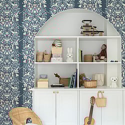 Galerie Wallcoverings Product Code: 29028 - Resan Wallpaper Collection Galerie Wallcoverings Product Code 29028 - Resan Wallpaper Collection - Blue Colours - Cirkus Design
