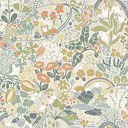 Galerie Wallcoverings Product Code: 29029 - Resan Wallpaper Collection Galerie Wallcoverings Product Code 29029 - Resan Wallpaper Collection - Green Colours - Tåget Design