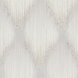 Galerie Wallcoverings Product Code 35887 - Fashion Icon Wallpaper Collection - Beige Grey Colours - Rhinestone Stripes Design