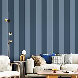 Galerie Wallcoverings Product Code 35966 - Ornamenta Wallpaper Collection - Blue Colours -  