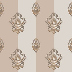 Galerie Wallcoverings Product Code: 4622 - Italian Glamour Wallpaper Collection Galerie Wallcoverings Product Code 4622 - Italian Glamour Wallpaper Collection - Beige Colours - Damask Stripe Design