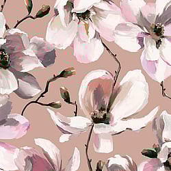 Galerie Wallcoverings Product Code: 47465 - The New Design Book Wallpaper Collection Galerie Wallcoverings Product Code 47465 - The New Design Book Wallpaper Collection - Brown, White, Rose Colours - Cherry Blossom Design