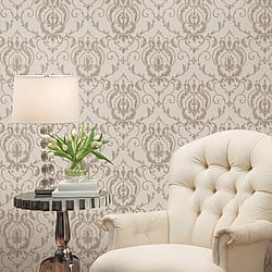 Galerie Wallcoverings Product Code: 47507 - Ornamenta 2 Wallpaper Collection Galerie Wallcoverings Product Code 47507 - Ornamenta 2 Wallpaper Collection - Beige Colours - Ornamenta Damask Design