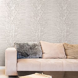 Galerie Wallcoverings Product Code: 51145407 - Skandinavia 2 Wallpaper Collection Galerie Wallcoverings Product Code 51145407 - Skandinavia 2 Wallpaper Collection - Taupe Colours - Taupe Tallin Trees Design