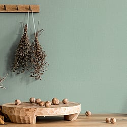 Galerie Wallcoverings Product Code: 82355 - New Textures Wallpaper Collection Galerie Wallcoverings Product Code 82355 - New Textures Wallpaper Collection - Sage Green Colours - Fabric Effect Design
