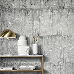 Galerie Wallcoverings Product Code: 95027 - Air Wallpaper Collection Galerie Wallcoverings Product Code 95027 - Air Wallpaper Collection - Grey Colours - This aged concrete effect wallpaper is the perfect choice if you want to bring a room up to date in a dramatic way. With a subtle emboss to create some structural depth, it comes in an on-trend silver grey colourway. Drawing on the textures of, and resembling the stippled texture of ancient plasterwork or faded limestone, this unusual wallpaper will be a warming welcome to your home. This will be perfect on all four walls or can be accompanied by a complementary wallpaper. Design
