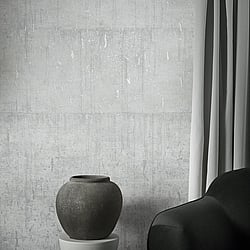 Galerie Wallcoverings Product Code: 95028 - Air Wallpaper Collection Galerie Wallcoverings Product Code 95028 - Air Wallpaper Collection - White Colours - This aged concrete effect wallpaper is the perfect choice if you want to bring a room up to date in a dramatic way. With a subtle emboss to create some structural depth, it comes in an on-trend silver grey colourway. Drawing on the textures of, and resembling the stippled texture of ancient plasterwork or faded limestone, this unusual wallpaper will be a warming welcome to your home. This will be perfect on all four walls or can be accompanied by a complementary wallpaper. Design