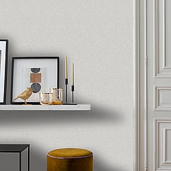 Galerie Wallcoverings Product Code: DA23200 - Luxe Wallpaper Collection Galerie Wallcoverings Product Code DA23200 - Luxe Wallpaper Collection - Light Grey Colours - Pearl Plain Design