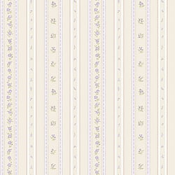 Galerie Wallcoverings Product Code: G23223 - Floral Themes Wallpaper Collection Galerie Wallcoverings Product Code G23223 - Floral Themes Wallpaper Collection - Lilac Beige Colours - Floral Stripe Design