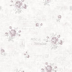 Galerie Wallcoverings Product Code: G45082 - Vintage Roses Wallpaper Collection Galerie Wallcoverings Product Code G45082 - Vintage Roses Wallpaper Collection - Burgundy Pink Cream Colours - Postcard Florals Design