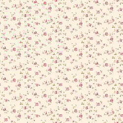 Galerie Wallcoverings Product Code: G67888 - Miniatures 3 Wallpaper Collection Galerie Wallcoverings Product Code G67888 - Miniatures 3 Wallpaper Collection - Red Cream Brown Colours - Small Rose Trail Design