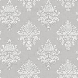 Galerie Wallcoverings Product Code: G68670 - Palazzo 2 Wallpaper Collection Galerie Wallcoverings Product Code G68670 - Palazzo 2 Wallpaper Collection - Silver Grey,White Colours - Medallion Damask Design
