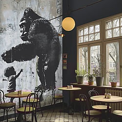 Galerie Wallcoverings Product Code HZ62091M - Horizon Wallpaper Collection - Blue Grey Colours - Urban Encounter Design