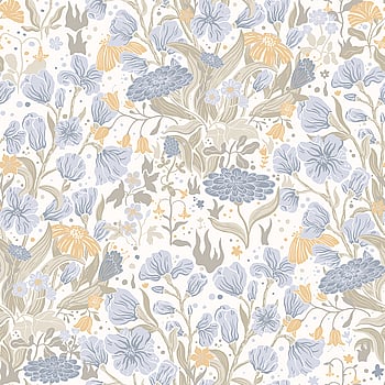 Galerie Wallcoverings Product Code 22010 - Fagring Wallpaper Collection - Blue Colours -  