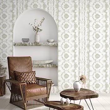 Galerie Wallcoverings Product Code 26790 - Crafted Wallpaper Collection - Cream White Taupe Silver Colours -  