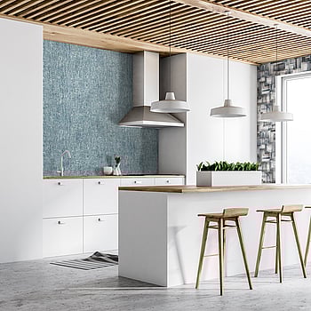 Galerie Wallcoverings Product Code 26801 - Crafted Wallpaper Collection - Blue White Brown Taupe Gold Grey Colours -  