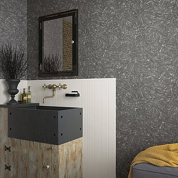 Galerie Wallcoverings Product Code 34156 - Loft 2 Wallpaper Collection - Anthracite Colours -  