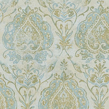 Galerie Wallcoverings Product Code 3723 - Tendenza Wallpaper Collection - Blue Green Colours -  