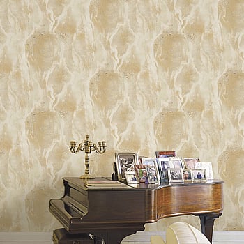 Galerie Wallcoverings Product Code 42575 - Opulence Wallpaper Collection - Gold Colours -  