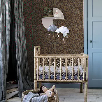 Galerie Wallcoverings Product Code 44114 - Apelviken 2 Wallpaper Collection - Orange Brown Colours -  