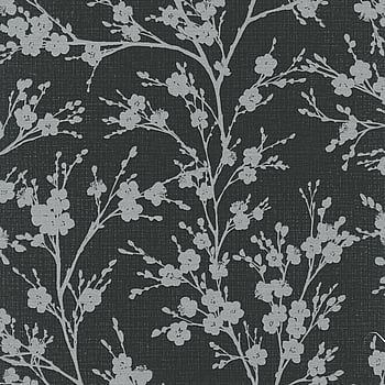 Galerie Wallcoverings Product Code 6812-40 - Home Wallpaper Collection - Black  Silver Colours -  