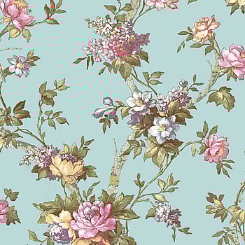 Galerie Wallcoverings Product Code 84002 - Cottage Chic Wallpaper Collection - Light Blue Colours -  