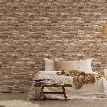 Galerie Wallcoverings Product Code BB51147 - Bricks And More Wallpaper Collection - Beige Brown Colours -  