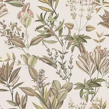 Galerie Wallcoverings Product Code BL22740 - Botanica Wallpaper Collection - Pink Green Colours -  
