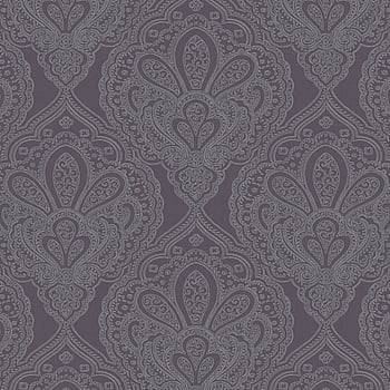 Galerie Wallcoverings Product Code DWP0247-01 - Emporium Wallpaper Collection - Purple Silver Colours -  
