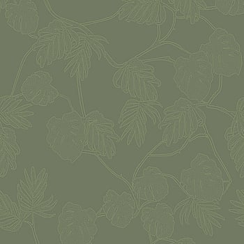 Galerie Wallcoverings Product Code ED13080 - Ted Baker Eden Wallpaper Collection - Green Yellow Colours -  