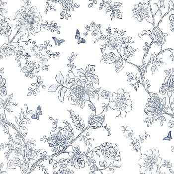 Galerie Wallcoverings Product Code FH37539 - Homestyle Wallpaper Collection - White Blue Colours -  