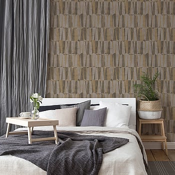 Galerie Wallcoverings Product Code FS72017 - Fusion Wallpaper Collection - Brown Grey Colours -  