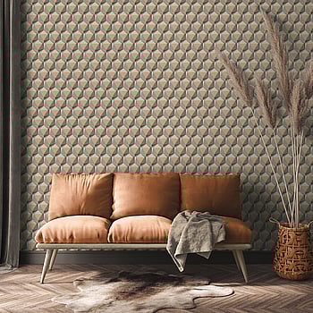 Galerie Wallcoverings Product Code FS72028 - Fusion Wallpaper Collection - Beige Cream Grey Colours -  