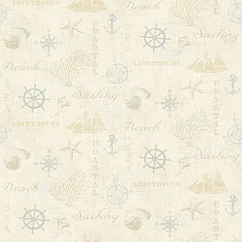 Galerie Wallcoverings Product Code G12042 - Aquarius K & B Wallpaper Collection -   