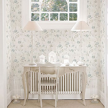 Galerie Wallcoverings Product Code G45326A - Vintage Roses Wallpaper Collection -   